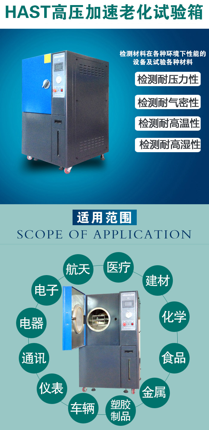 hast試驗(yàn)箱適用范圍